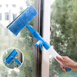 Nettoyeur de <span class=keywords><strong>vitres</strong></span> par pulvérisation, outil de douche, raclette, grattoir à glace, essuie-glace, lave-vitre de voiture - Product Image 3
