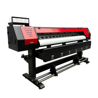 Mejor venta actualización mejor rendimiento 1,6 M 1,8 M impresora eco solvente Plotter de impresora de inyección de tinta