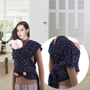 <span class=keywords><strong>Marsupio</strong></span> avvolgente con stampa a stella blu Navy | Tessuto <span class=keywords><strong>morbido</strong></span>, regolabile, <span class=keywords><strong>marsupio</strong></span> per neonati - Product Image 2