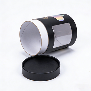 Sustainable Paper Tube Packaging for Perfume,Round Paper <b>Box</b> Essential Oils & <b>Makeup</b> Tools - Product Image 5
