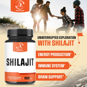 Cápsulas de Digestión de Shilajit y Musgo Marino Directo de Fábrica, Shilajit del Himalaya para Mejorar el Sistema Inmunológico, Maca, Ashwagandha, Shilajit para Adultos - Product Image 6
