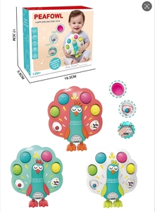 Cubo de Actividades para Bebés, Juguete Educativo Temprano con Botones, Sonidos de Mamá y Bebé, Juguetes Suaves para Entrenamiento de Dedos - Product Image 6