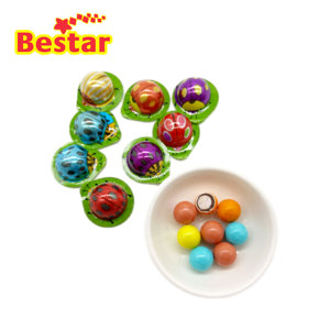 OEM Bestar Brand Cute Coccinella Septempunctata Solid Chocolate Ball Customized Packaging Wholesale Confectionery Crispy <strong>Choco</strong> - Product Image 2