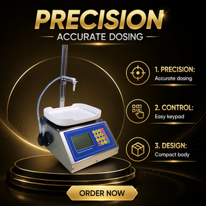 Machine de remplissage de haute précision à <span class=keywords><strong>pompe</strong></span> péristaltique de type pesée 1 ml 5 ml pour petites bouteilles - Product Image 5