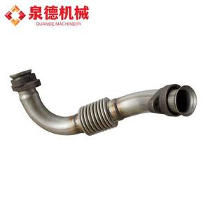 Colector de escape derecho compatible con Mercedes-Benz (colector doble) A5411403003 para camiones hormigonera y otras piezas relacionadas - Product Image 1