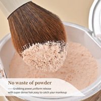 Ensemble de 15 pinceaux de maquillage blancs couleur lait, imitant le poil de cheval, personnalisables avec LOGO, outils de beauté, best-seller