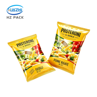 Sachet à soufflets latéraux personnalisé de qualité alimentaire pour l'emballage de nouilles, udon, spaghetti, pâtes, farine, poudre, vermicelles, baguettes de pain et aliments secs
