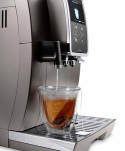 MERIT Z10 Fully Automatic Coffee <b>Machine</b> Aluminum White With Glass Milk <b>Container</b> - Product Image 2