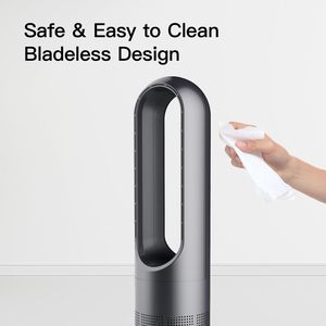 Slimme 2-in-1 bladelloze luchtkoeler en verwarmingsventilator met slimme TUYA WIFI - Product Image 3