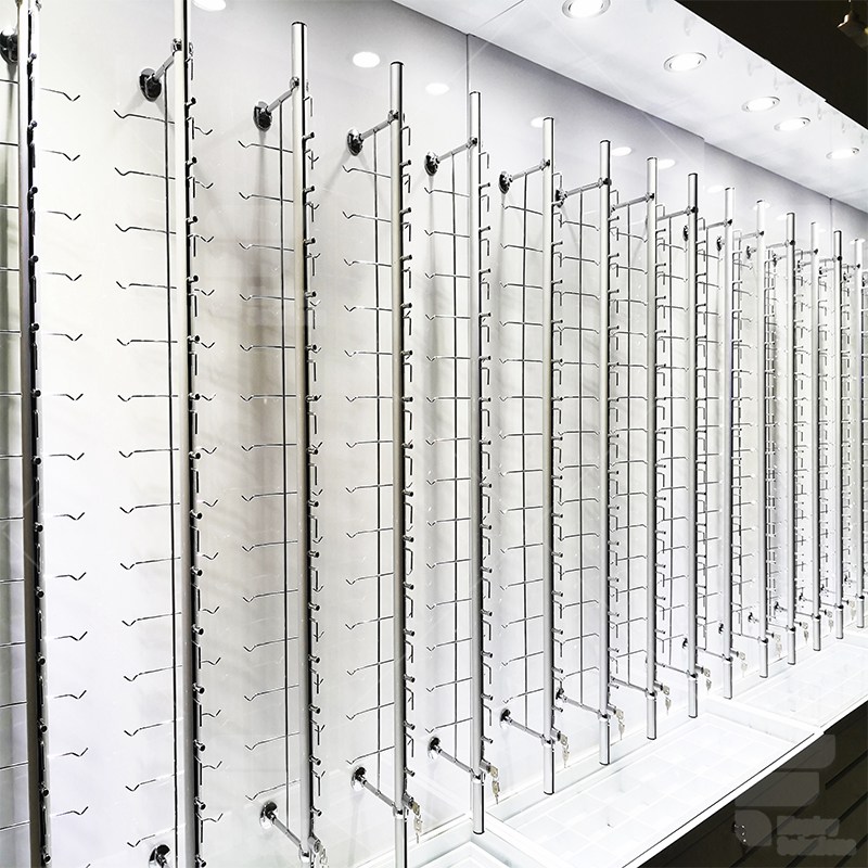 storage cabinet mirror for optician