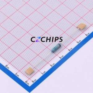 MGR0W2J0565A10 <b>Through</b>-<b>Hole</b> <b>Resistor</b> <b>Through</b> <b>hole</b> Component (THT),D3.5xL9.5mm Carbon Film 5.6MOhm 5% 500mW - Product Image 1