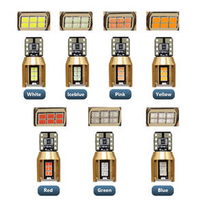 Personnalisation T10 Led Canbus W5W 194 168 ampoule Led éclairage intérieur de voiture sans erreur ampoule Led lumière Auto lampe 2016 18SMD - Product Image 2