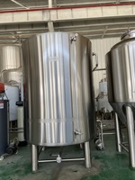 Réservoir d'eau en acier inoxydable 304 de 500 L pour système de refroidissement de la fermentation de la bière, refroidisseur de brasserie