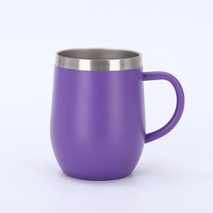 12oz डबल दीवार मग कप इन्सुलेट स्टेनलेस स्टील कॉफी अंडे के साथ - Product Image 5