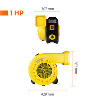 Souffleur d'air gonflable robuste 2400W 220V, pompe à air commerciale pour château gonflable, aire de jeux gonflable, jouets de piscine