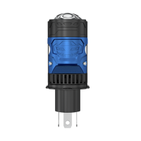 HYNBYZJ 200W Mini projecteur de phare H4 Ampoule LED de phare blanc 6500K Lumière haute et basse 25000lm Neuf Lampe LED de voiture