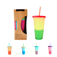 맞춤형 경기장 분위기 플라스틱 색상 변환 음료 컵