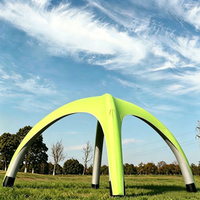 Dôme publicitaire gonflable sur mesure hermétique, tente géante scellée à l'air pour les sports et courses en plein air