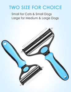 Cepillo para Mascotas 2 en 1, Herramienta para Eliminar Pelo Muerto y Rastrillo para Subpelo, Peine para Desenredar Enredos y Nudos, Reduce la Caída del Pelo hasta en un 95% - Product Image 3