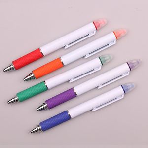 Multi-color Double-Headed Plastic <b>Pen</b> With One Fluorescent and One Ballpoint <b>Pen</b> Printing Custom Logo Manufactures Promotional - Product Image 4