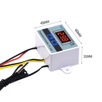 Instrument de contrôle de température de micro-ordinateur XH-W3001 12V 24V 220V thermostat numérique contrôleur de température XHW3001 XH-W3001