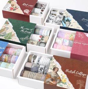 20 rolls vintage washi masking tape set english washi tape set