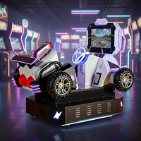 Machine de jeu de course dynamique à monnayeur personnalisée pour enfants, modèle Rocker haut de gamme, spéciale centre commercial, pour les 8 ans et plus