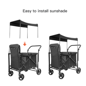 Xe đẩy vật nuôi với nội bộ dây xích Clip ngăn chặn vật nuôi nhảy ra ngoài - Product Image 3