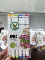 Ensemble de marqueurs professionnels STA à double pointe à base d'alcool, 128 pièces, marqueurs d'art en plastique, stylo à pointe fine, pointe fine à biseau