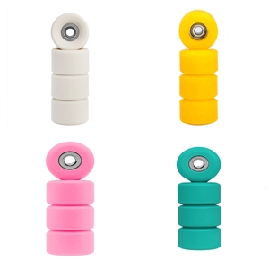 Premium Tech Deck <span class=keywords><strong>Skateboard</strong></span> Performance Tuning Wheels 60D 70D Dureté Rebond élevé Roulement de touche en uréthane en acier chromé - Product Image 4