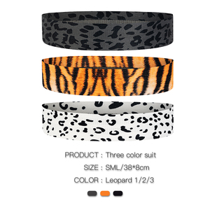 织物阻力臀部战利品带臀部大腿弹性健身带蹲圈弹力健身带圈瑜伽健身房 - Product Image 2