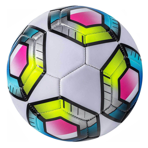 Ballon de football thermocollé léger et écologique de haute qualité, avec logo personnalisé, couleur unie, qualité officielle pour les matchs professionnels - Product Image 2