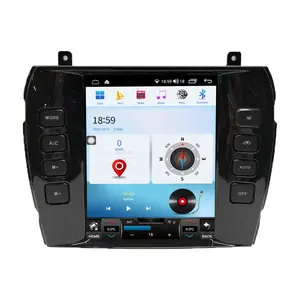 Pentohoi schermo verticale per Jaguar XJ X-TYPE 2003- 2012 Tesla Style Android 12 autoradio navigazione Gps Audio WIFI 10.4"