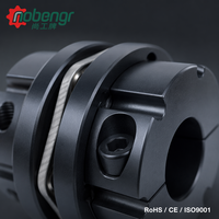 45 #   Coupleur à disque flexible à couple élevé en acier avec double collier de serrage pour turbine à gaz, champ pétrolier, Émirats arabes unis, Moyen-Orient
