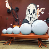 2025 Offre Spéciale LED boule gonflable événement unique décoration éclairage ballon pour noël Halloween et pâques
