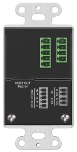 แผงติดผนัง HDMI 4K60Hz ผ่าน <span class=keywords><strong>HDbaseT</strong></span> 4K60Hz 4:2:0 HDMI POC IR RS232 - Product Image 3