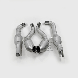 Tubo de Escape Aislado de Alta Calidad para Mercedes Benz GT GTC GTS <span class=keywords><strong>GTR</strong></span> con OPF, Tubo de Escape de Acero Inoxidable para Cambiar el Sonido - Product Image 5