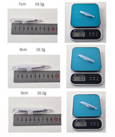 Leurre de pêche Minnow coulant vierge 10.5/16.5/20.5g, non peint, pour Jerkbait et Crankbait