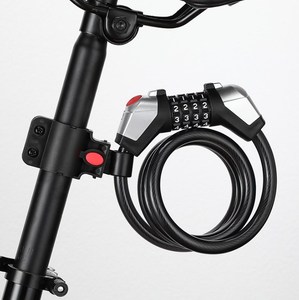 Antivol de vélo lumineux à <span class=keywords><strong>4</strong></span> <span class=keywords><strong>chiffres</strong></span>, <span class=keywords><strong>cadenas</strong></span> à <span class=keywords><strong>code</strong></span> pour vélo, <span class=keywords><strong>cadenas</strong></span> à combinaison pour vélo avec LED - Product Image 6