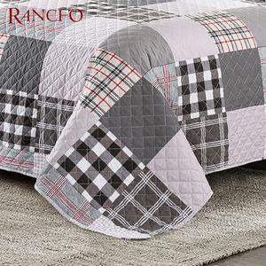 Sábana de cama King size de lujo, juego de ropa de cama de poliéster, colcha de Hotel y cortinas a juego, venta al por mayor, exportación de China, 100% - Product Image 5