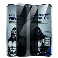 Protection d'écran en verre trempé pour iPhone 17 Pro Max, grande courbure 300C, HD, électroplaqué, compatible avec iPhone 16, 15, 14, 13
