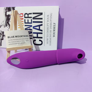Silicone Rubber Suction Clitoral Women's Sex Toy <strong>Vibrator</strong> with USB Rechargeable Waterproof 9 Frequencies-Adult Product - Product Image 3