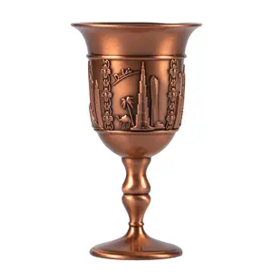 金属酒杯Cub可定制多种款式金属高脚杯不倒翁复古风格鸡尾酒杯