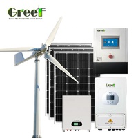 2KW 3KW 5KW 10KW 15KW WIND GRID-TIE CONTROLADOR para GENERADOR/TURBINA DE AGUA/TURBINA EÓLICA SISTEMA HÍBRIDO AC EN DC