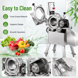 Máquina Cortadora de Verduras para Procesamiento de Alimentos, Cortadora de Cubos Uniformes para Patatas, Zanahorias y Frutas - Product Image 2