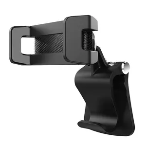 Factory Price Double Socket Arm Motorcycle Phone Holder Accessories Aluminum Alloy Double Head Clip Phone Holder Ram Mount