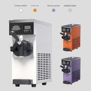 Machine à crème glacée commerciale à double fonction pour la crème glacée molle et la crème glacée dure, équipement professionnel polyvalent avec <span class=keywords><strong>congélateur</strong></span> - Product Image 6