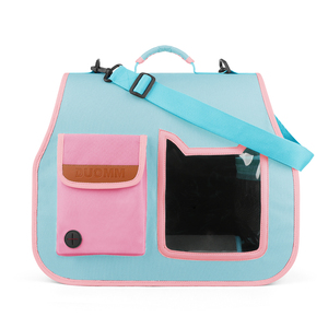 Étui de transport souple pour chat et <span class=keywords><strong>chien</strong></span>, approuvé par les compagnies aériennes, avec fermeture à glissière, sac pliable pour chat - Product Image 1
