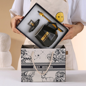 Bộ quà tặng doanh nghiệp: Bộ cốc sứ giữ nhiệt kèm túi quà tặng, in logo theo yêu cầu, quà tặng doanh nghiệp cao cấp - Product Image 5