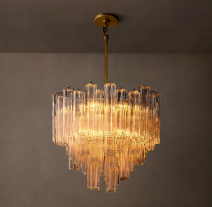 Lampadario a Sospensione Vintage Industriale Moderno, Lampada da Soffitto per Isola Cucina, Soggiorno, Luce Sospesa in Ottone - Product Image 3